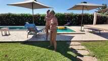 PISS HOLIDAY WITH ROSELLA EXTREME?! SWALLOW IT: LESBIAN PISS DIRECTLY IN HER FACE!