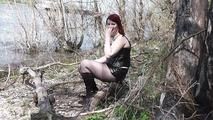 Teresa tied on the river 1/2