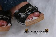 Mia im Schnee