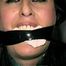 40 Yr OLD HAIRDRESSER WRAP TAPE GAGGED & BALL-TIED 8:48 (D21-9)