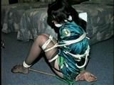 40 Yr OLD HAIRDRESSER BALL-TIED, CLEAVE GAGGED HOSTAGE (D19-17)
