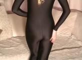 In this DVD Lucy dances for us in a some Orange Spandex Leggings