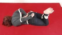 Aurora hogtied barefoot 2/2