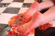 strawberry crushing
