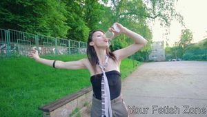 Her crazy behaviour after Drinking