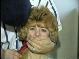 18 Yr OLD CUTIE FACE TERRI IS MOUTH STUFFED, CLEAVE GAGGED, CROTCH ROPED & TIED UP WEARING LINGERIE TO A CHAIR (D53-1)
