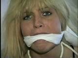 BLONDE BOMBSHELL TRACY IS SPONGE STUFFED AND CLEAVE GAGGED (D36-8)