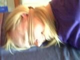 Hogcuffed and tickling feet