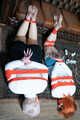 1192 Amber and Roxie barefoot and Taped by Mia
