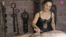 #Rack #Bullwhip and #electroplay till jerk off