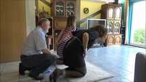 Kyra and Vanessa - tickle detector test Part 4 of  10