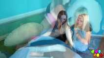 43 Holly and Crystal and their big whale