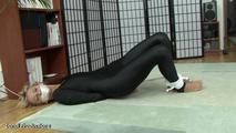 Lycra hogtied video part 1