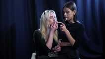 Girls Smoking close to each other