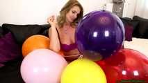 Angel's balloon pop gloating