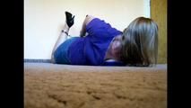 Struggling hogcuffed