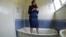 Estate Agent Takes A Dip Fully Clothed