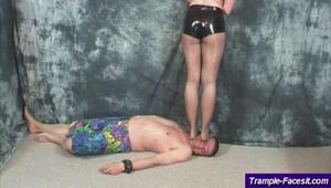 Jill Diamond, tramples the ugly face