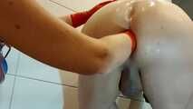 My Latexhands are deep in your Asshole