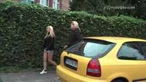 053003 Lindsay Pees On The Pavement