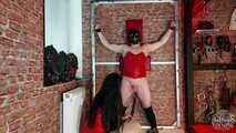 My dirty slave boy gives me a blowjob