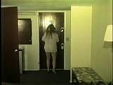 BBW MICHELLE IS F0RCED TO CHANGE CLOTHS WHILE CLEAVE GAGGED, HOG-TIED, BAREFOOT, TOES TIED ON BED (D53-7)