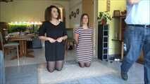 Kyra and Vanessa - tickle detector test Part 4 of  10