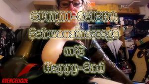Gummi Geisha - Schwanzmassage mit Happy-End