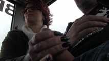 Spermafresse im Bus