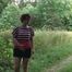 Pee in the woods