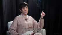 Interview with smoking lady with over 25 years of smoking experience