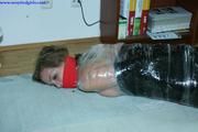 Angel as a black mummie