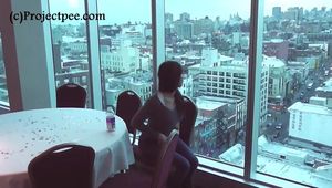 078080 Rachel Evans Pees In The NY Hotel Coffee Shop