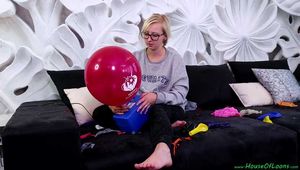 pumppopping seven balloons
