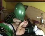 Ballon am Morgen
