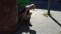069019 Tiffany Takes A Very Daring Pee In The Street