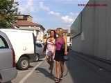 016133 Eve Takes A Daring Emergency Pee In The Supermarket Drain