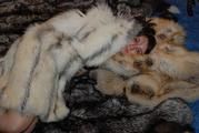 Anja - Slave-girl, chains, furs and more