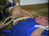 21 Yr OLD COLLEGE STUDENT GETS HOG-TIED, MOUTH STUFFED & TAPE GAGGED (D36-4)
