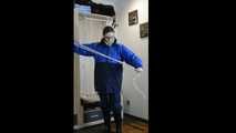 Rainwear and selfbondage