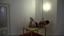 Afsana brutally Hogtied