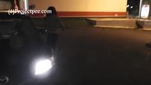 118003 Cynthia Vellons Pees By Her Car