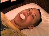 PUNK GIRL MELA MAKES RANSOM CALL, WRITES KEDNAP NOTE & TRIES TO CALL FOR HELP WITH A LARGE RAG STUFFED IN HER MOUTH (D54-5)