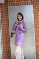 Miss Petra in Schmuddelwedda Regenjacke und Regenhose