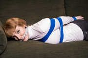 Sweet in White Socks and Blue Tape