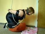 Kneeling and drooling