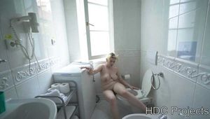 Martina sexy curvy and super drunk