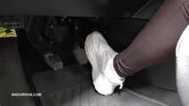 Mistress Jenna exercises power over his car