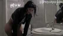081004 Tipsy Lucia Pees In The Hand Basin