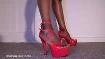 High heel JOI